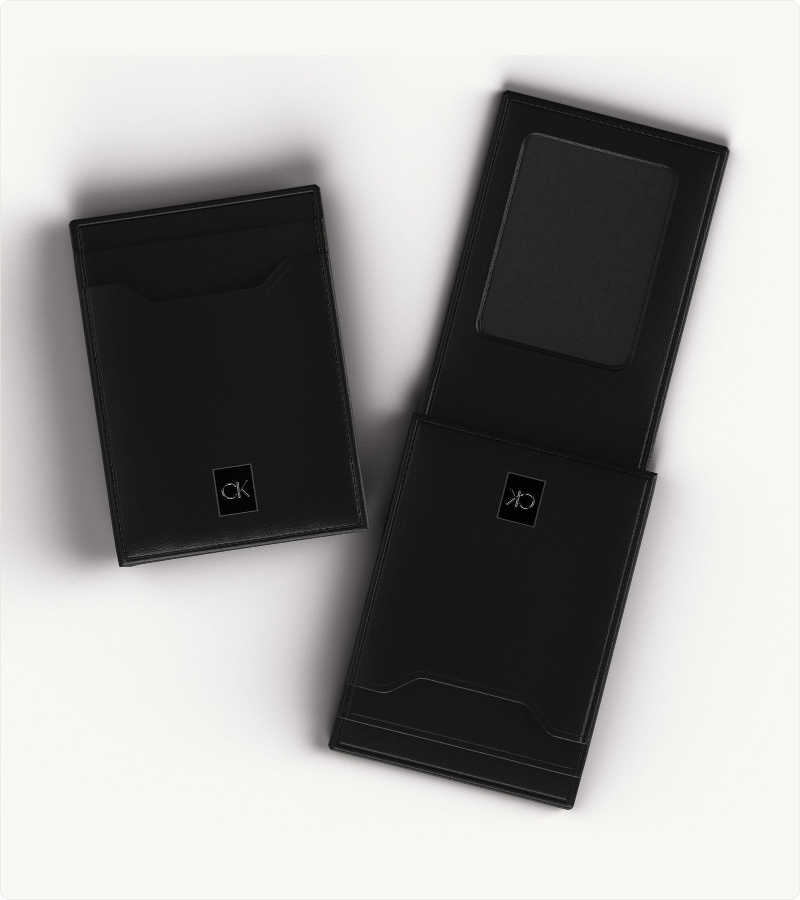 CLO3D Rendering of Slim Wallets.