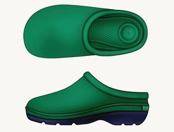 Designer sketch of a seasonal clog