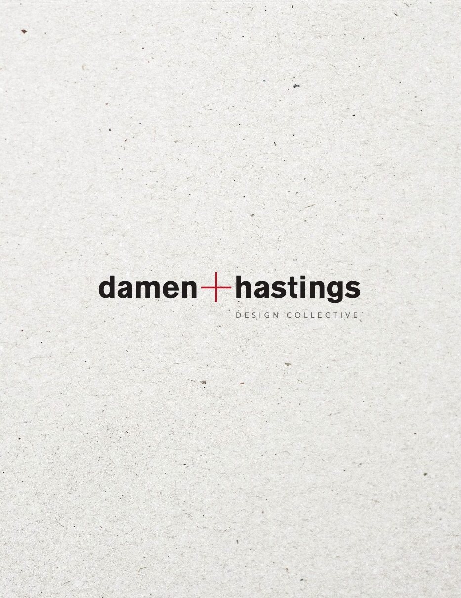 Front cover: damen + hastings, design collective