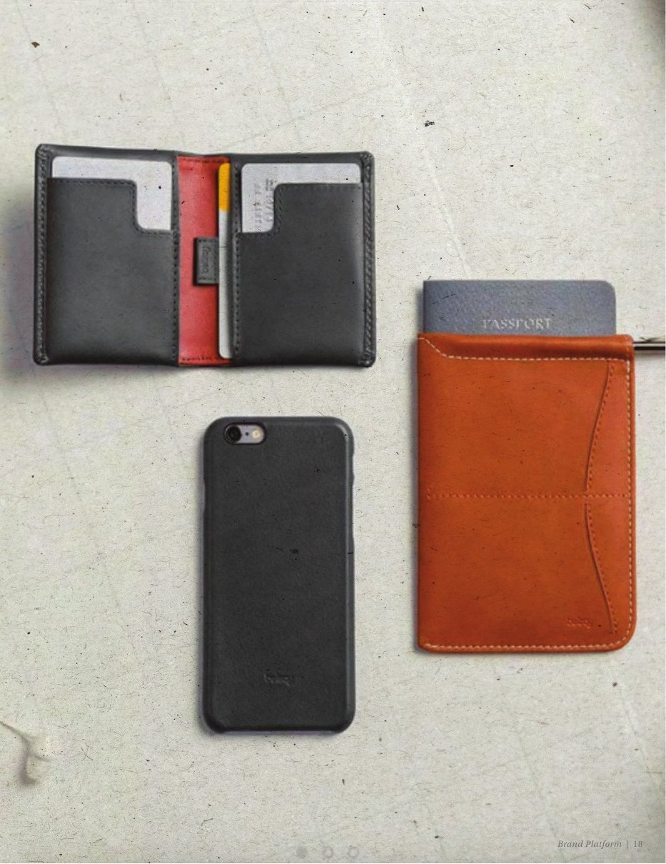 Wallet and phone case detail