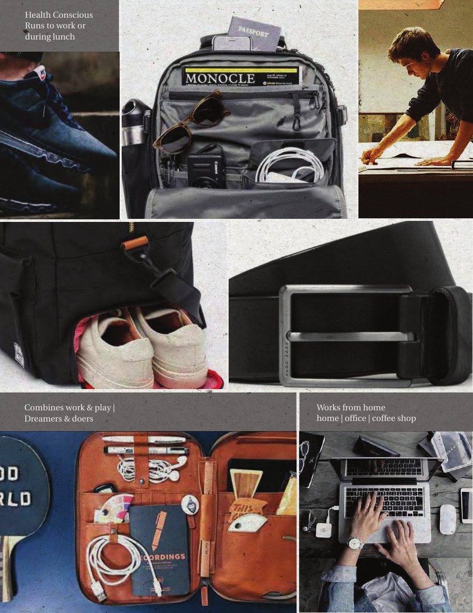 At work moodboard