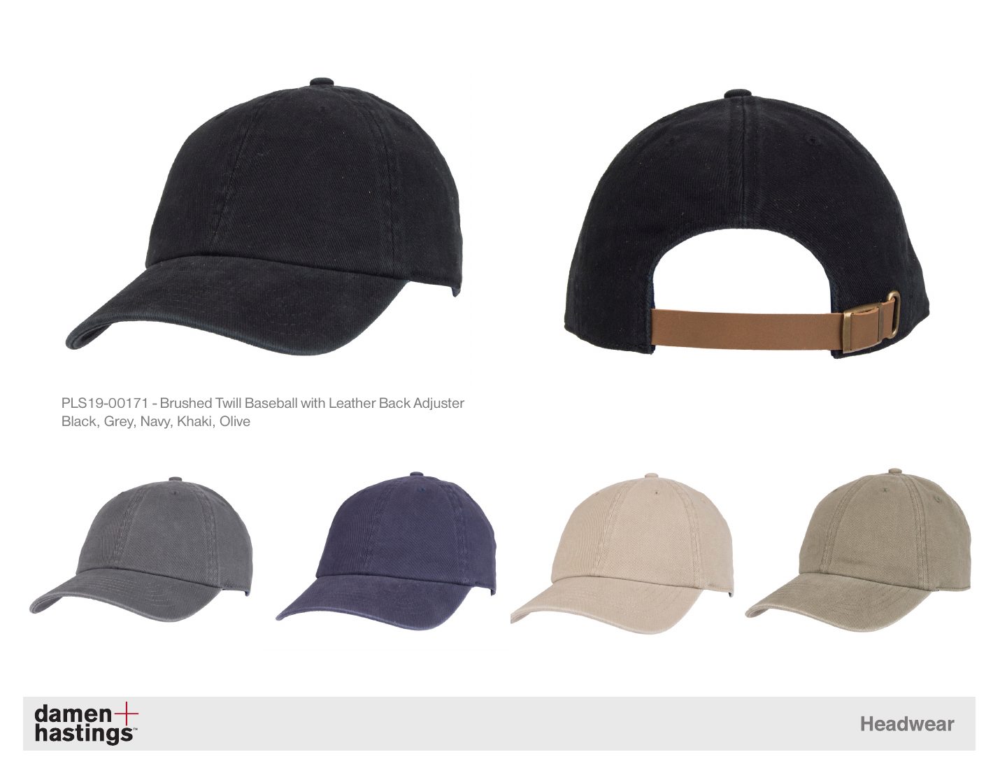 Kohl’s line list: brushed twill baseball cap