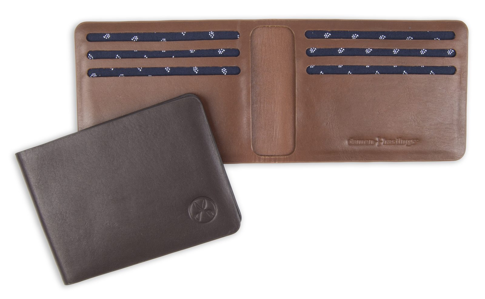 Production samples: bifolds with printed linings