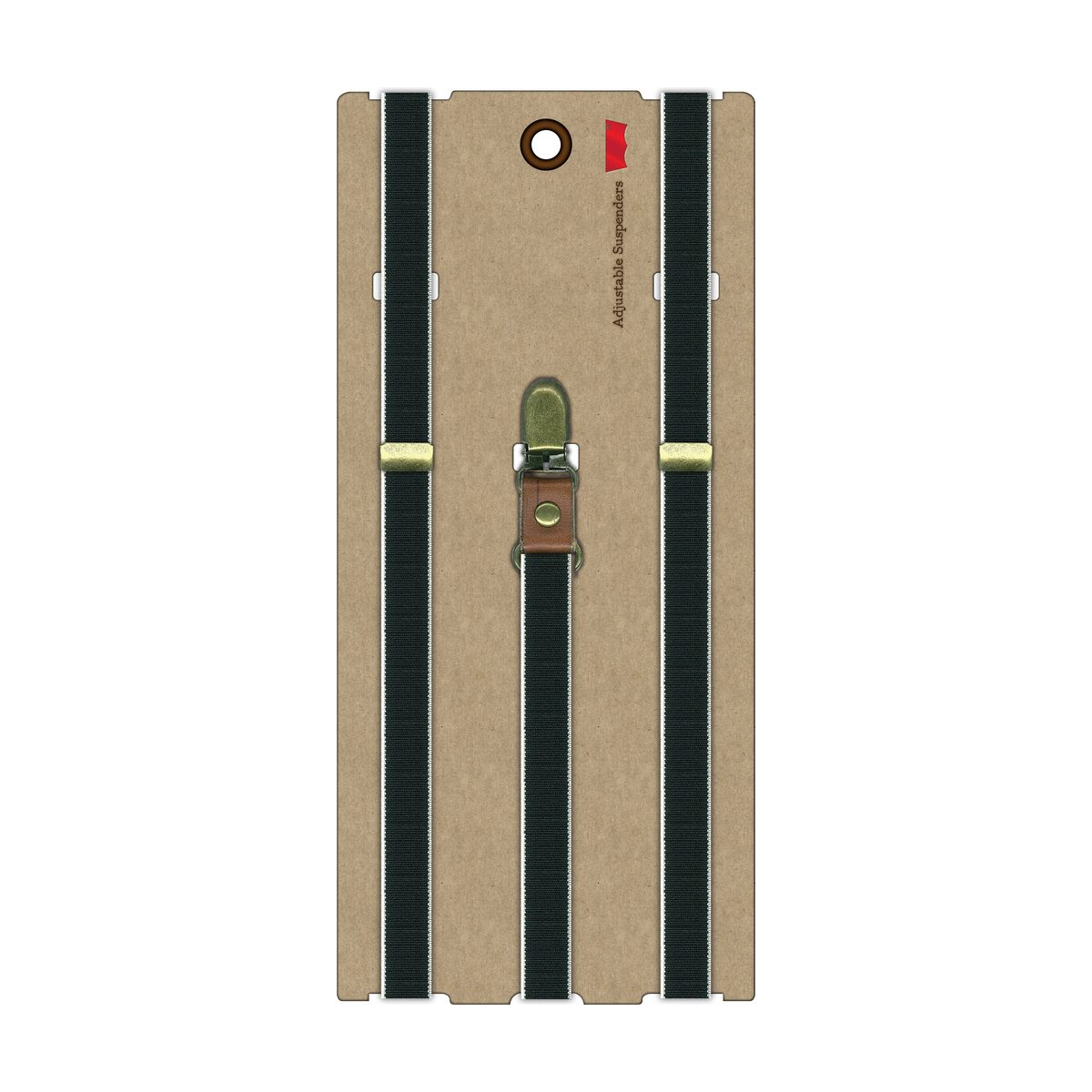 Card for the skinny suspenders