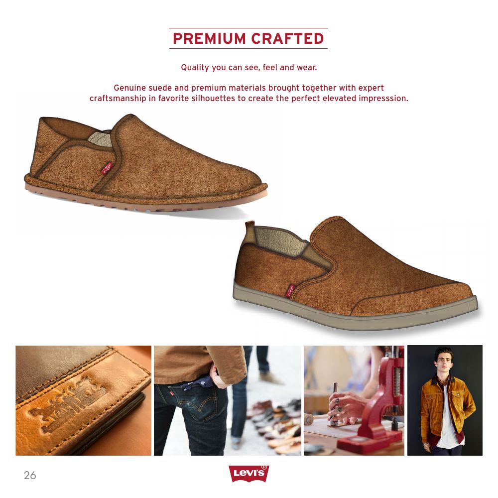 Premium Crafted suede styles
