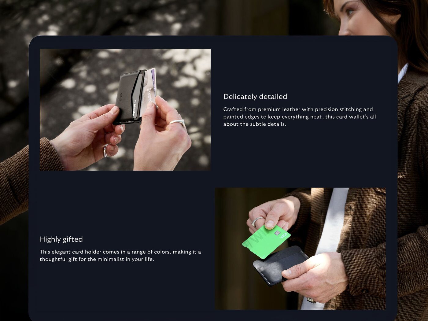 Product page standard for online listings