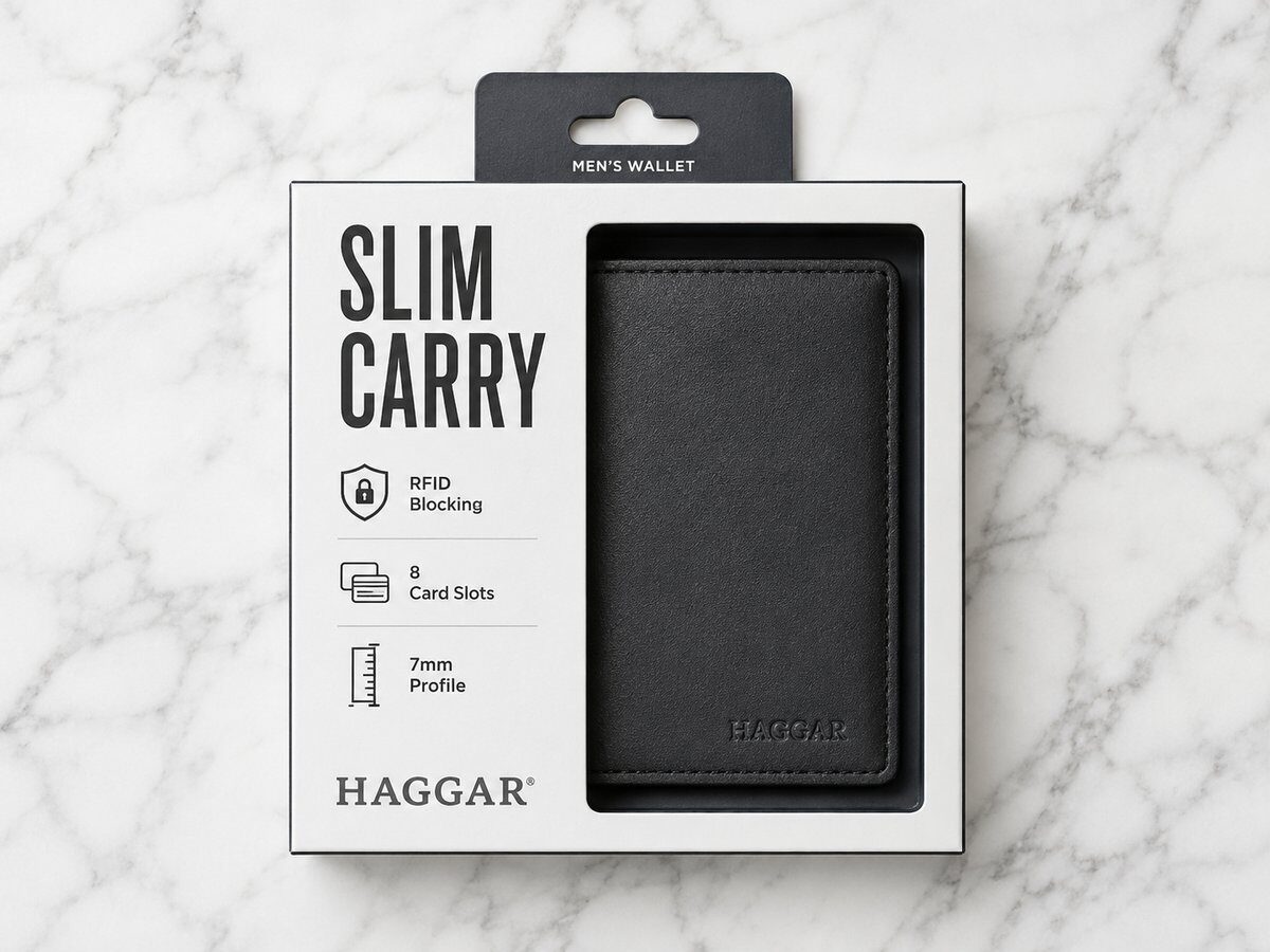 Clean premium packaging