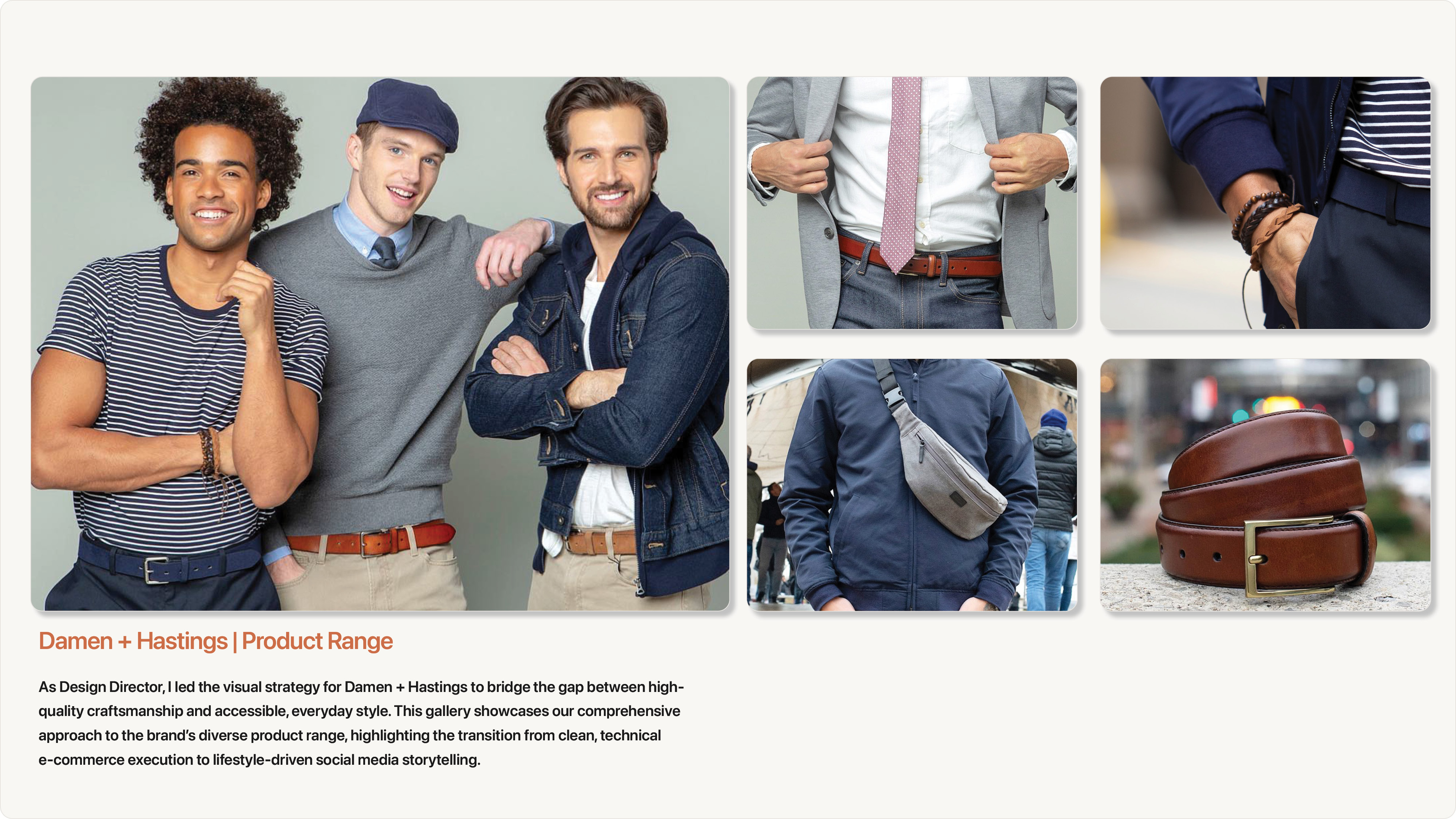 Damen + Hastings product line